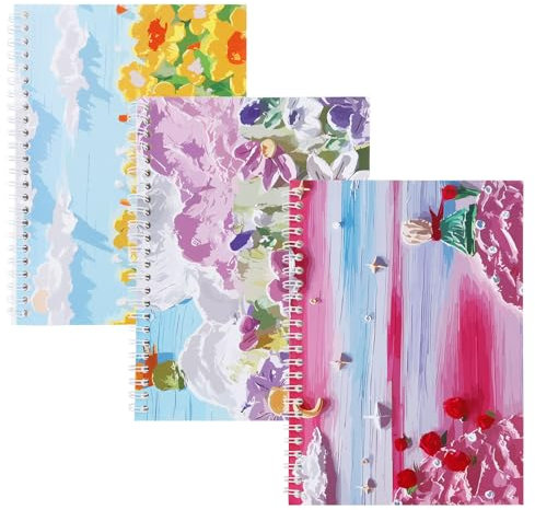 Luckwaii 3 Stück Aufkleber Sammelalbum, Stickeralbum Leer zum Sammeln A5 Scrapbook Stickers Wiederverwendbare Sticker Stickeralbum Leer Stickerbuch Wiederverwendbar zum Sammeln von Stickern