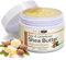 Burro di karitè biologico, non raffinato, spremuto a freddo (120 ml), 100% puro e naturale, produzione vegana, burro di karitè, balsamo per labbra naturale, senza profumo, per tutti i tipi di pelle