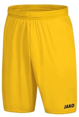 JAKO Manchester 2.0 Short de Sport pour Enfant Jaune Taille 164