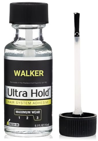 Waterproof Wig Glue - Hair Bonding Glue for Lace Front Wigs, Strong Hold Invisible Adhesive, Latex-Free & Oil-Resistant, All-Day Wear for Natural-Looking Hairlines (15ml)