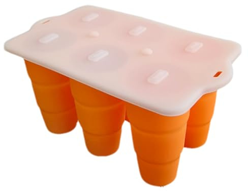 Moules à glace | Moule à cake pop en silicone étanche à 6 cavités, ustensiles de cuisine et gadgets pour camping, desserts, cuisine, gâteaux, fêtes