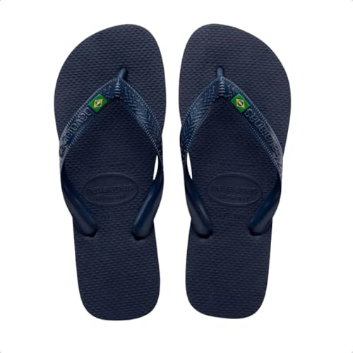 Havaianas Unisex Brasil Zehentrenner 4000032, Navy Blue,43/44 EU