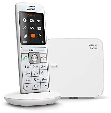 Gigaset CL660 Solo - Téléphone Fixe Sans Fil - 1 Combiné - Blanc [Version Française]