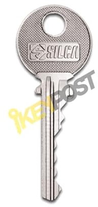 KEYPOST® Chiave PTT S10 - Passaparello universale per cassetta delle lettere e citofono a chiave - lavorata a macchina di alta precisione