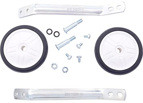 Steinmann Unisex – Erwachsene Stützräder-03409422 Stützräder, Weiß, Einheitsgröße