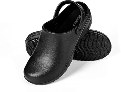 HEYO Zoccoli da giardino unisex da giardino da donna e uomo, chiusi, leggeri, pantofole