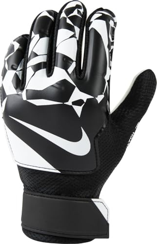 NIKE HQ0258-010 NK GK MATCH JR Gloves Unisex BLACK/WHITE/WHITE Taille 7