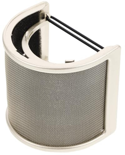 Abaodam Copertura Anti-vento per Microfono in Rete Filtro Anti-pop per Microfono Protezione Multifunzione per Installazione Facile