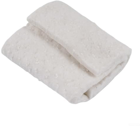 Besttoolifes Coperta antincendio biologica per camino, in fibra di calcio e magnesio, rivestimento in fibra di ceramica resistente al calore, potenziatore di fiamma, camera di combustione a prova di