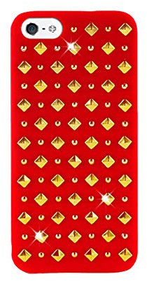 Puro 006369 Back Case - Rock - Apple iPhone 5/5S - rot