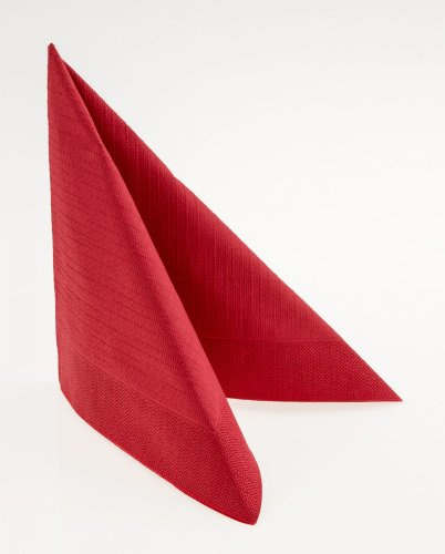 Duni 50 Klassik-Servietten, rot, 40x40cm, 154674