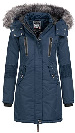Geographical Norway - Parka Femme Coraly Marine-Taille - M/2