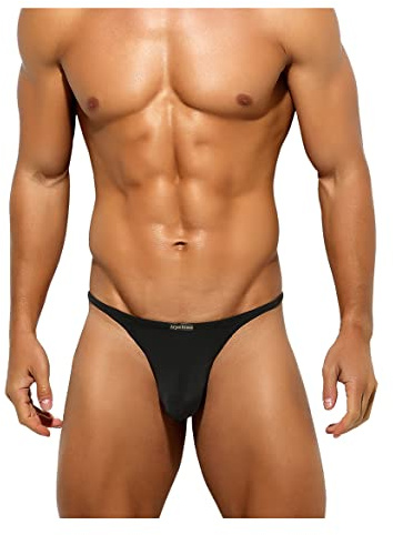 Arjen Kroos Men's Sexy Thong Pouch Underwear Low Rise G-String Bikini
