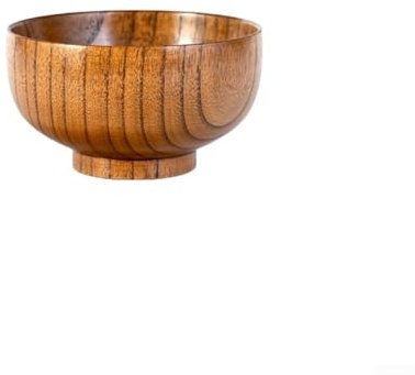 Cuencos de madera para cocina, varios tamaños, almacenamiento de alimentos y opción de servir (12 cm)