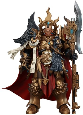 JOYTOY Warhammer The Horus Heresy 1/18 Action Figure Legio Custodes Constantin Valdor, Captain-General of the Legio Custodes Collection Model Birthday Gifts 12 Inch