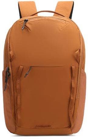 AUXDIQ 17L Wanderrucksack Herren Damen Sportrucksack Wasserdichter Trinkrucksack Rucksäcke Orange