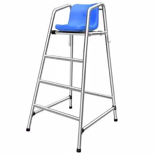 Sillas de Salvavidas, sillas de Salvavidas comerciales para Piscinas, Playas y Parques acuáticos - Escalera de Rescate elevada de Acero Inoxidable - 47, 59, 71 de Alto - Ideal para la seg