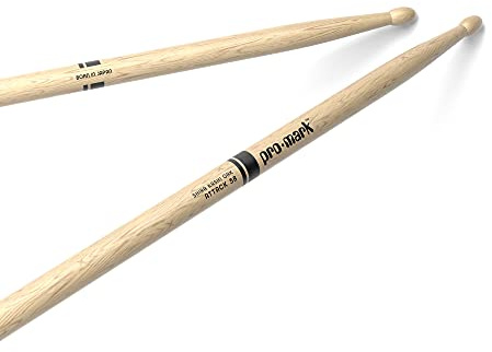 ProMark Drumsticks | Schlagzeug Sticks | PW5BW Drumsticks Eichenholz mit Wood Tip