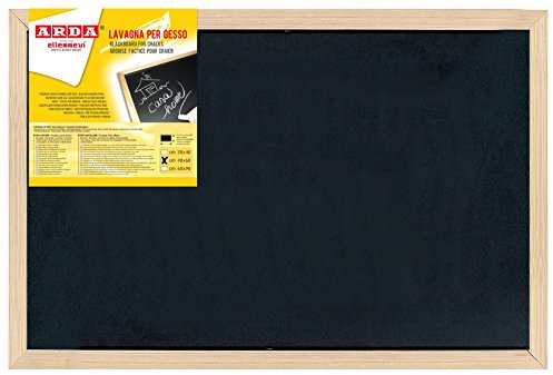 Arda 872 Lavagna per il Gesso, 40 X 60 cm, Nero