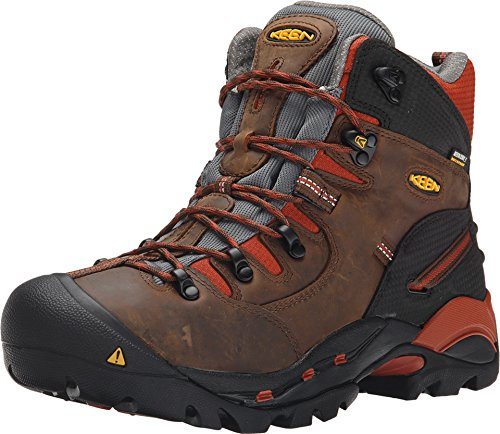 KEEN Utility Pittsburgh Soft Toe Cascade Brown/Bombay Brown 10 EE - Wide