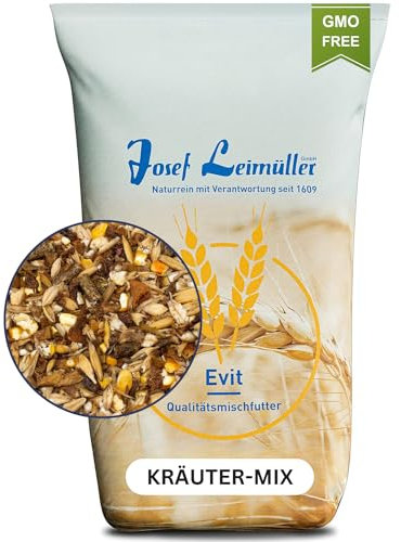 Leimüller Pferdefutter Müsli mit Kräuter & Hafer 20kg - Premium Mash Pferd - unterstützt Atemwege bei Husten - gentechnikfreies Mineralfutter aus Österreich