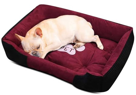 PETCUTE Cuscino Cane Grandi Medio Piccolo Letto Ortopedico per Cani da Interno Divano Morbido per Gatto Cuccia per Animali Domestici Reversibile XXL-90×70×15CM