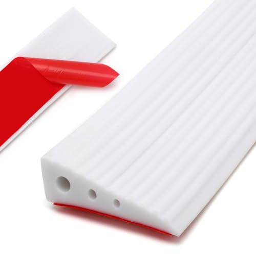 Dörrtröskelramp, 100 x 6 x 2 cm dörrtröskelramp, robotdammsugare, tröskelramp, rullstolsramp PVC-ramp för barnvagn, rullator eller e skoter,