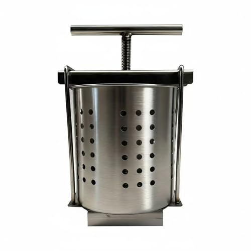 KiBcsLic Kartoffelpresse Edelstahl | Manuelle Obstpresse | Passiergerät
