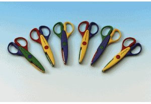 WEDO Konturenschere, W-Schnitt, Länge: 135 mm VE=1