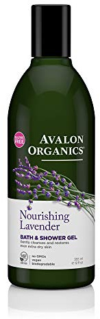 Avalon Bath & Shower Gel, Nourishing Lavender, 355 ml