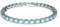 Swarovski Damen-Armband Swarovski-Kristall S, Hellblau, Silber 32023778