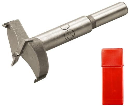 Vanyibro Forstner Drill Bits 40mm,Tungsten Carbide Wood Hole Saw Set with Case,Wooden Hole Opener Boring Bits