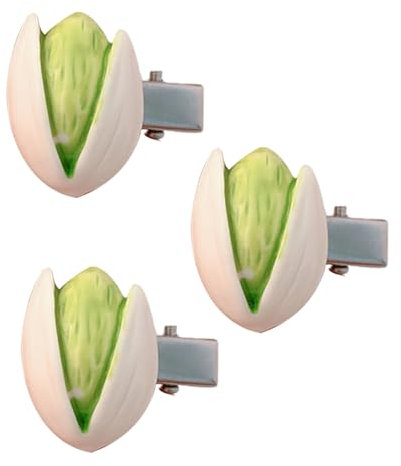 Fermaglio per capelli Accessorio per capelli Divertente Clip per frangia laterale 3pcs imitazione dado decorazione fermagli per capelli realistici a forma di dado forcina per capelli design ispirato