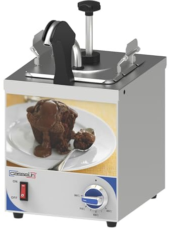 Dispenser per salsa con pompa e beccuccio riscaldato CDSPBC1