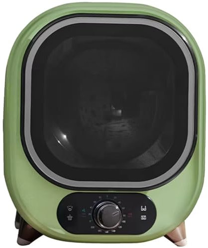 LYFDPN Mini sèche-Linge, Petite Machine à sécher pour Usage Domestique, sèche-Linge à évacuation compacte de 0,8 kg avec Commande mécanique