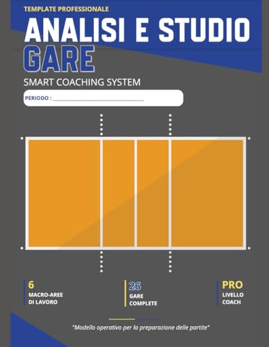 Pallavolo - Quaderno di Analisi Gara: modello operativo per la preparazione delle partite.