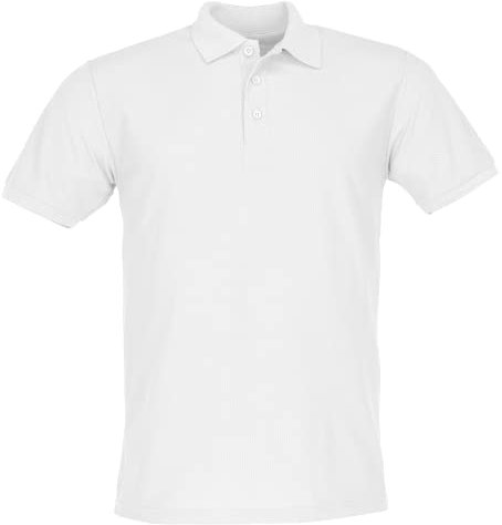 Fruit of the Loom Kurzärmliges Polo-Shirt für Herren aus Piqué - Weiß
