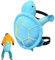 Turtle Pad – Snowboard Knieschützer, niedlicher Knieschoner, Damen-Ski-Pad mit Riemen, Schildkröten-Hüftschutz, Anti-Fall, weiche Skifahren-Protektor-Pads für Snowboarden, Skaten, Kinder und