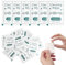 Ycxvacop 200 Count Cleaning Wipes,Hearing Aid Wipes Individually Wrapped,Lens Wipes,Screen Wipes,Cleaning Towelette for Eyeglasses,Cleaner Wipes for Glasses,Screen,Electronics,5.5x7.1 in