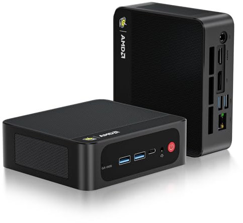 Beelink SER5 MAX Mini PC, procesador AMD Ryzen R7 6800U, 8 núcleos/16 Hilos, hasta 4,7 GHz, 32 GB de RAM LPDDR5, SSD PCIe de 1 TB, HDMI/DP/Tipo C/LAN de 1000 MB/WiFi 6/BT5.2