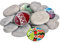 JAONLD Sassi da Dipingere,20 Pezzi Sassi da Giardino Sassi Decorativi per Vasi Rocce Dipinte Fai da te Creativo Sassolini,Sassi per Pittura Fai da te Decorative per Acquario e Giardino