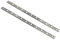KOTARBAU® Kugelführung 2 Stk. 340 mm / 17 mm Teilauszug Schubladenschienen Rollenauszug Teleskopschienen Schubladen Auszüge