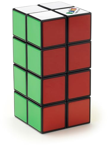 Rubik's Cubo, Torre 2x2x4 Complesso Problem-Solving Rompicapo Rompicapo, Classico Puzzle di Abbinamento dei Colori, Giocattolo Fidget, Puzzle Sensoriale per Adulti, Adolescenti, Bambini, Età 8 in su