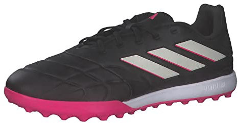 adidas Unisex - Adulto Copa Pure.3 Turf Boots, Core Black / Zero Metalic / Shock Pink, 39 1/3 EU