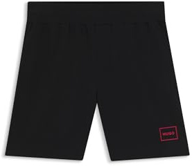 HUGO Laze Shorts CW, Ropa de Estar por casa_Short Hombre, Black1,