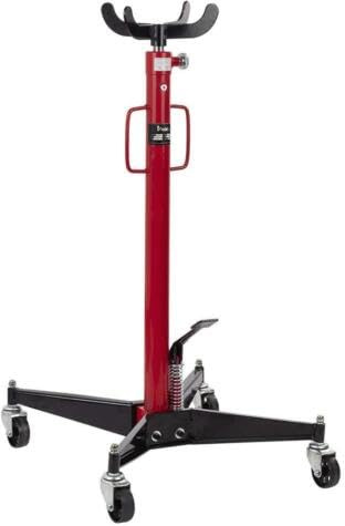 Sollevatore Idraulico per Cambio 500 kg – Cric Trasmissione Professionale per Officina Auto e Meccanica – Supporto per Cambio e Differenziale
