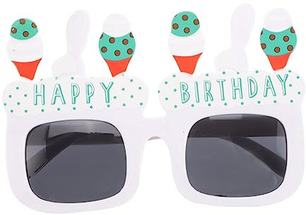 OATIPHO 2stücke Lustige Partybrillen Für Geburtstagsfeiern Cartoon Eyeglasses Mit Bunten Designs Für Und Festivals Für Erwachsene Und Geeignet