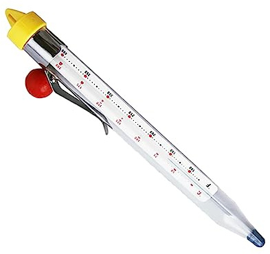 TOYZFRIENDY Termómetro Para Alimentos Práctico Para Hornear Jarabe Clip De Acero Inoxidable, Multiusos Para Cocina y Repostería, Colores Surtidos