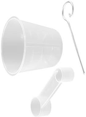 Accesorios profesionales para hacer pan, herramienta ergonómica de medición para máquina de pan, cuchara de medición con pala extraíble, accesorios para hornear con removedor de gancho de masa