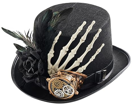 Steampunk Hatt Götiska Mössor